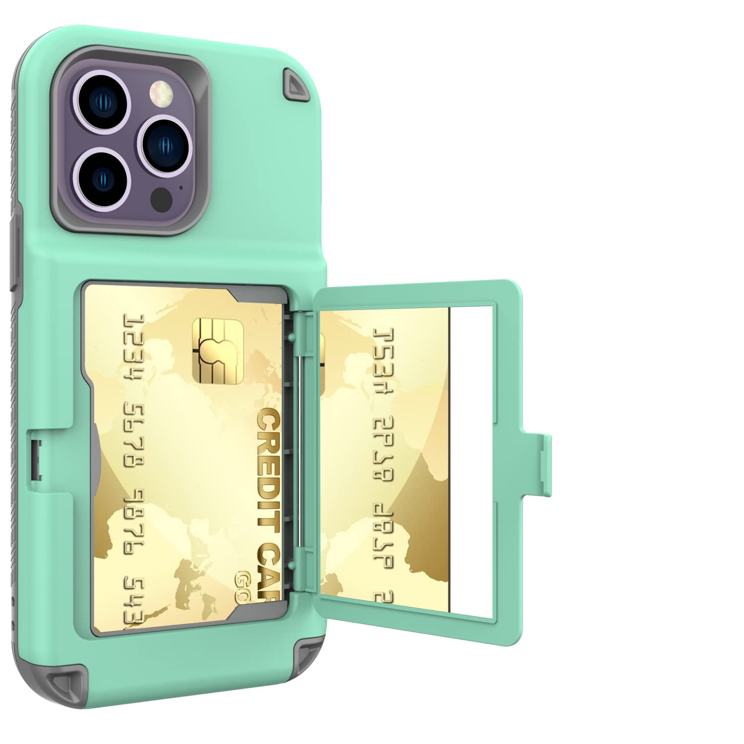 Marci Mercard iPhone14ProMaxケース Amazon.com: Omorro Compatible with iPhone 14 Pro Max Case Mirror